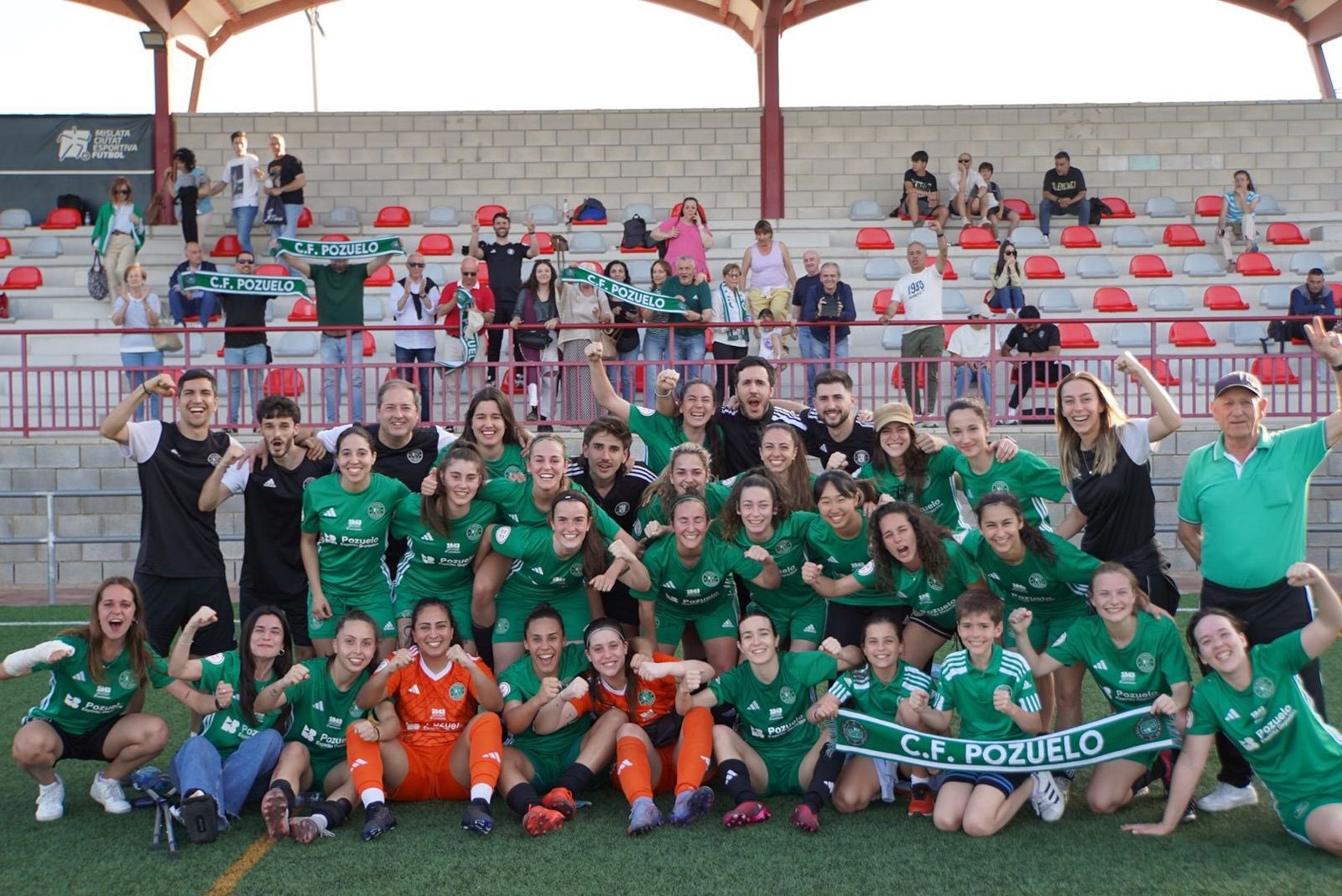 El CF Pozuelo Femenino