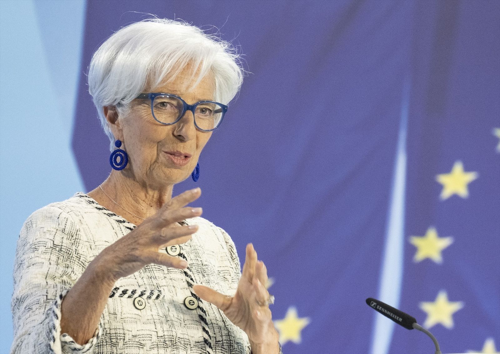 La presidenta del Banco Central Europeo (BCE), Christine Lagarde