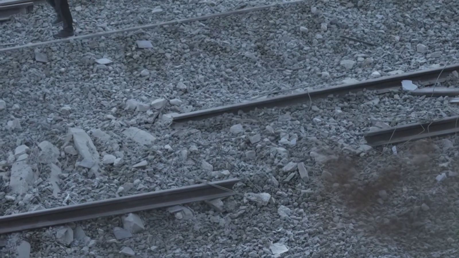 La Comisión de Investigación de Accidentes Ferroviarios  se reafirma en la rotura del carril