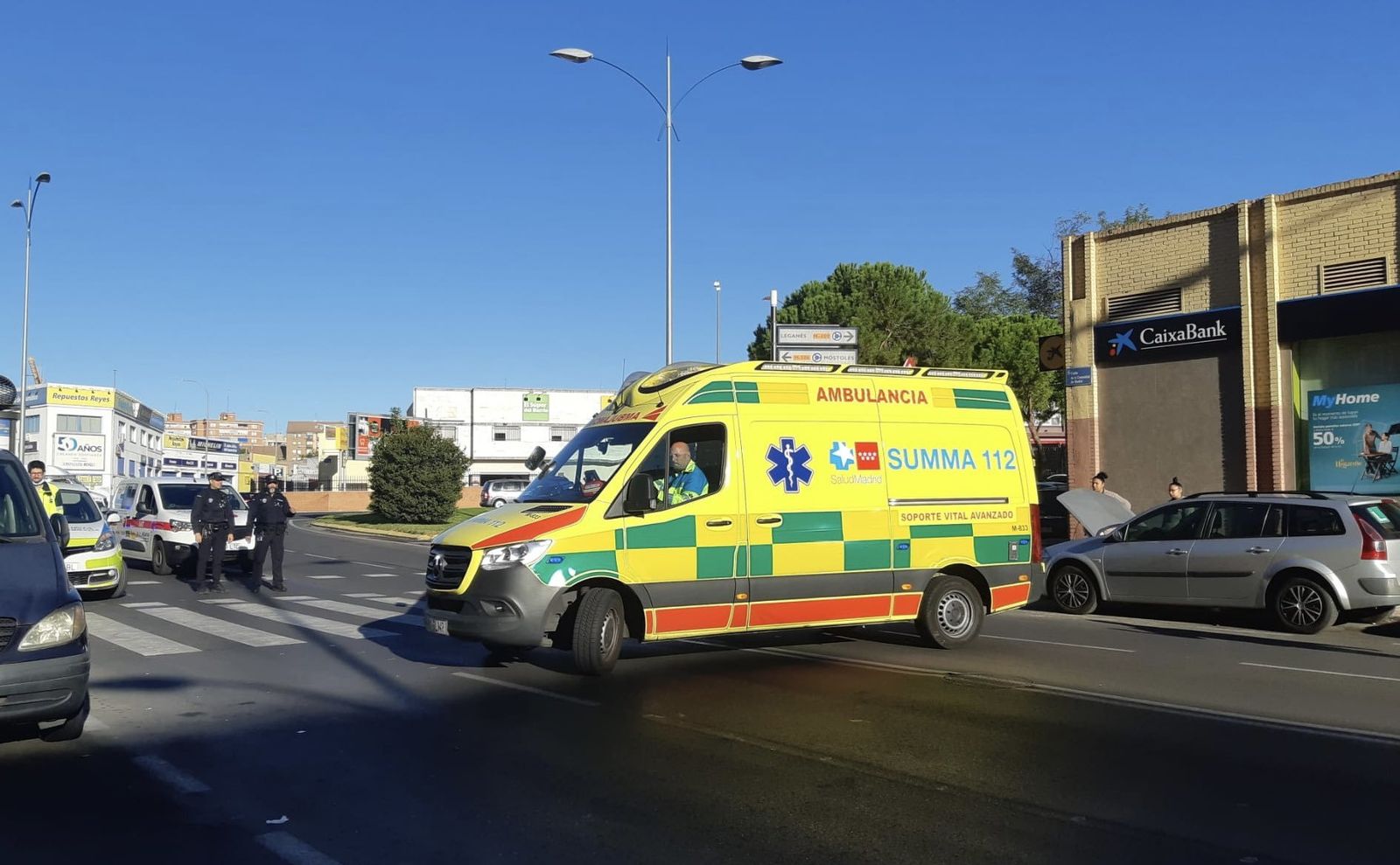 Suceso en Fuenlabrada