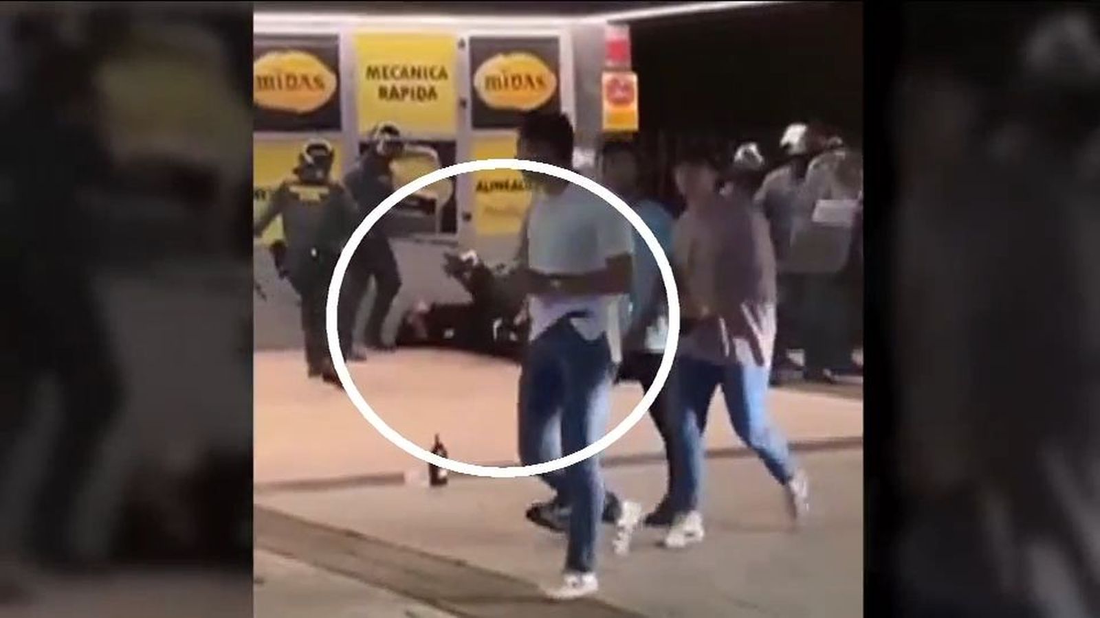 Siete detenidos, cinco de ellos menores, en los incidentes tras un botellón en Villaviciosa de Odón