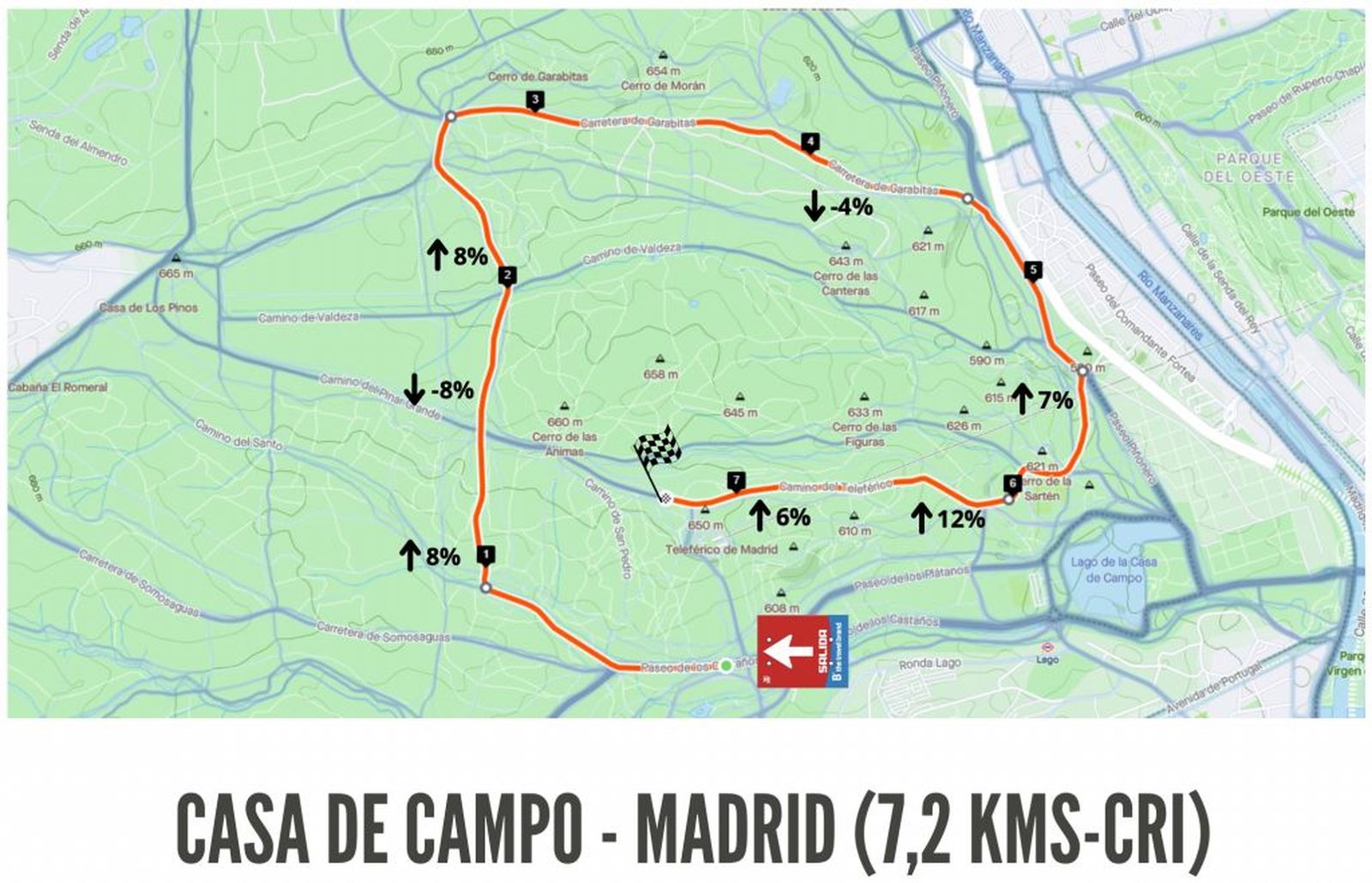 Etapa 2 de la Vuelta a Madrid