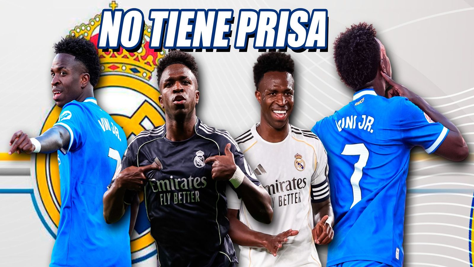 Vinícius: "Quiero seguir en el Real Madrid toda mi vida, no tengo prisa por renovar"