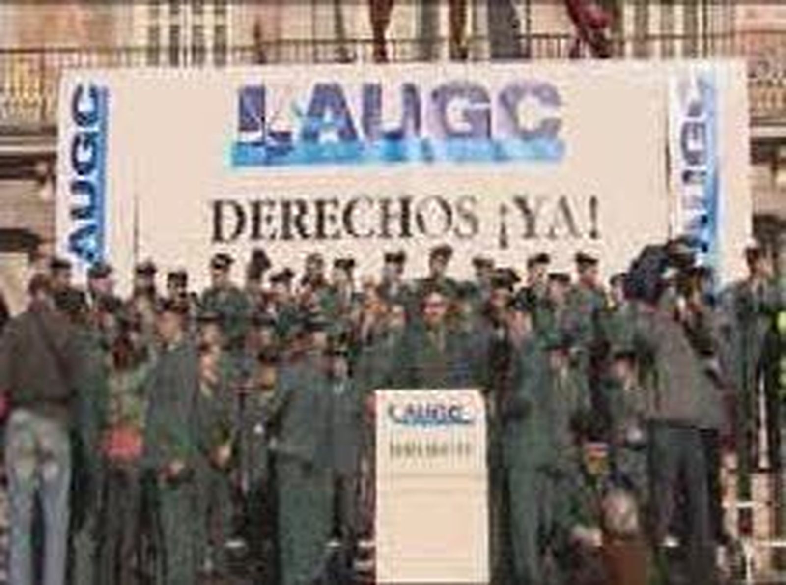 Manifestacion Guardias Civiles