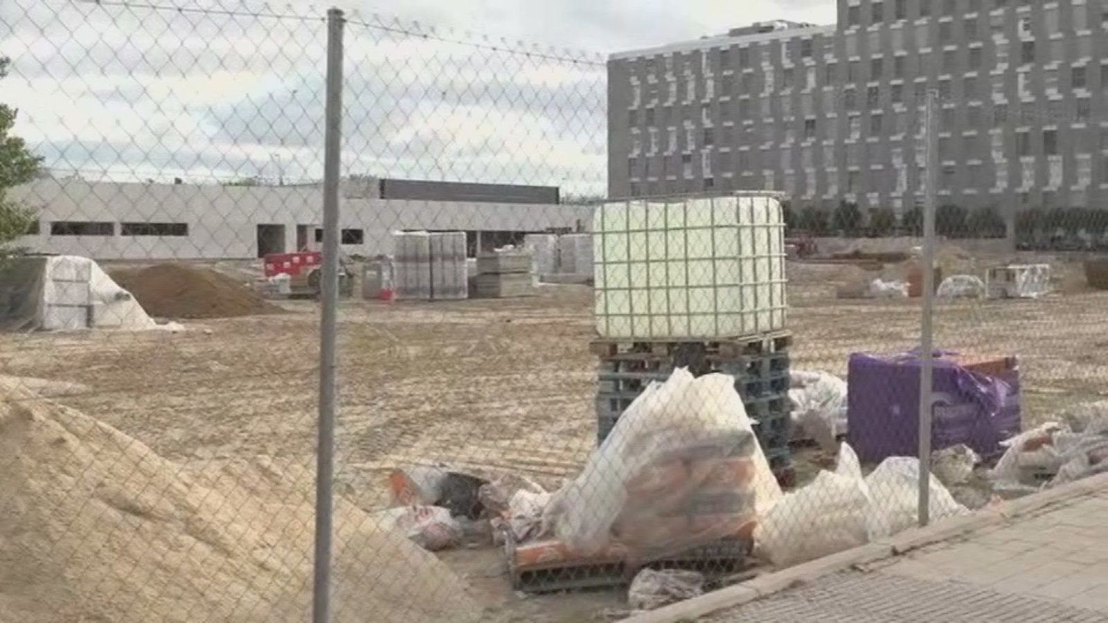 Preocupación en los padres por el retraso de las obras del colegio CEIP Nuria Espert de Valdebebas
