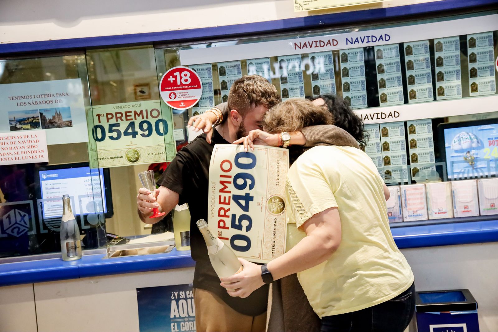 El Gordo de Navidad más viajero en años deja una buena suma de millones a Madrid