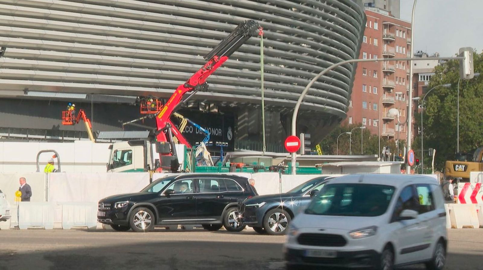 Obras en el Santiago Bernabéu