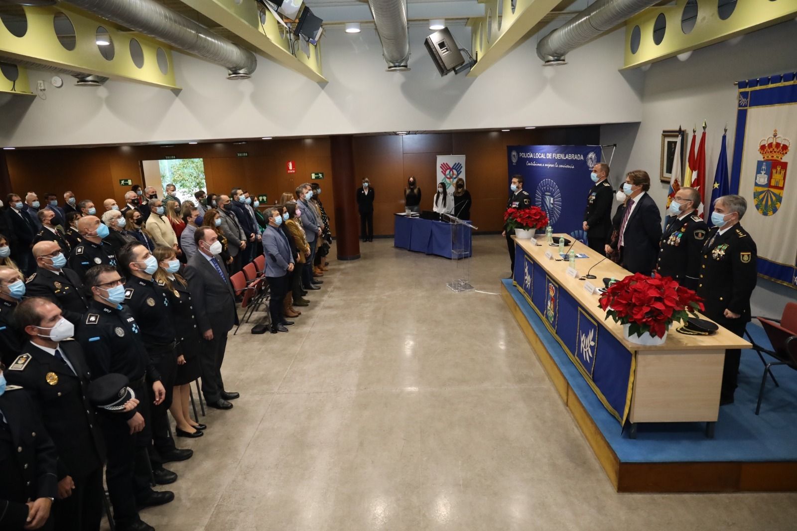 Entrega de las medallas de la Policía de Fuenlabrada