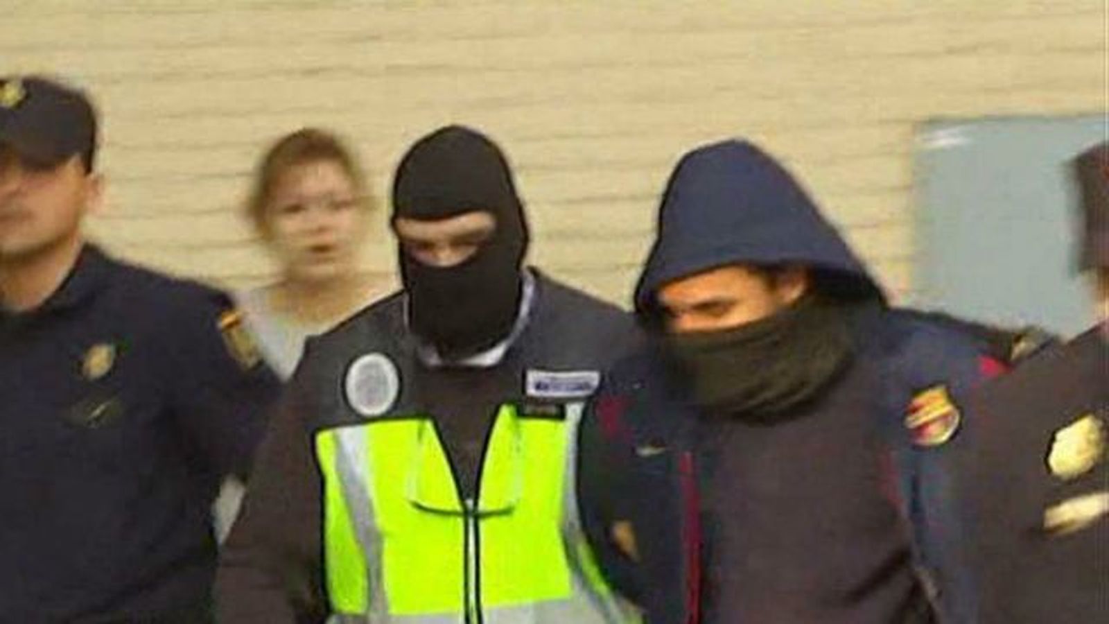 Detenidos en Barcelona ocho yihadistas que actuaban dirigidos desde Siria