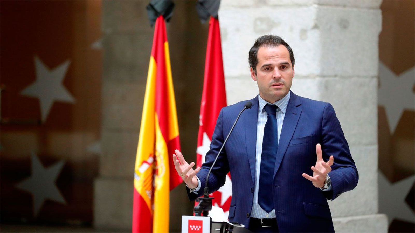 Aguado destaca la solidez del Ejecutivo madrileño y asegura que "no se va a quebrar"