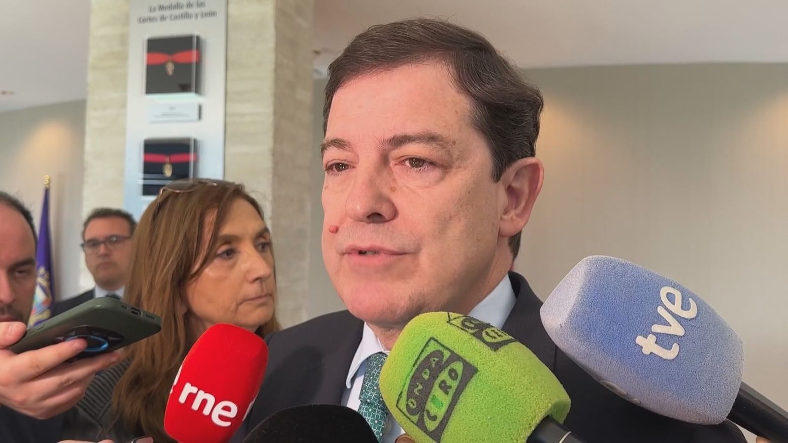 Alfonso Fernández Mañueco, presidente de la Junta de Castilla y León