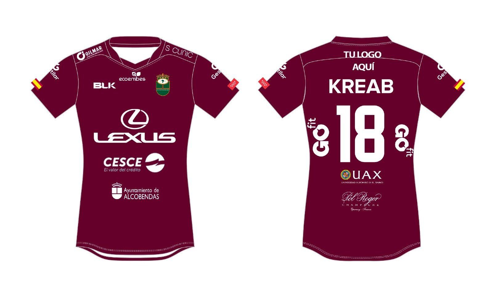 Camiseta del Alcobendas Rugby