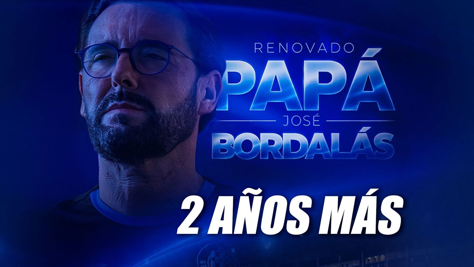 Bordalás, dos años más en el Getafe