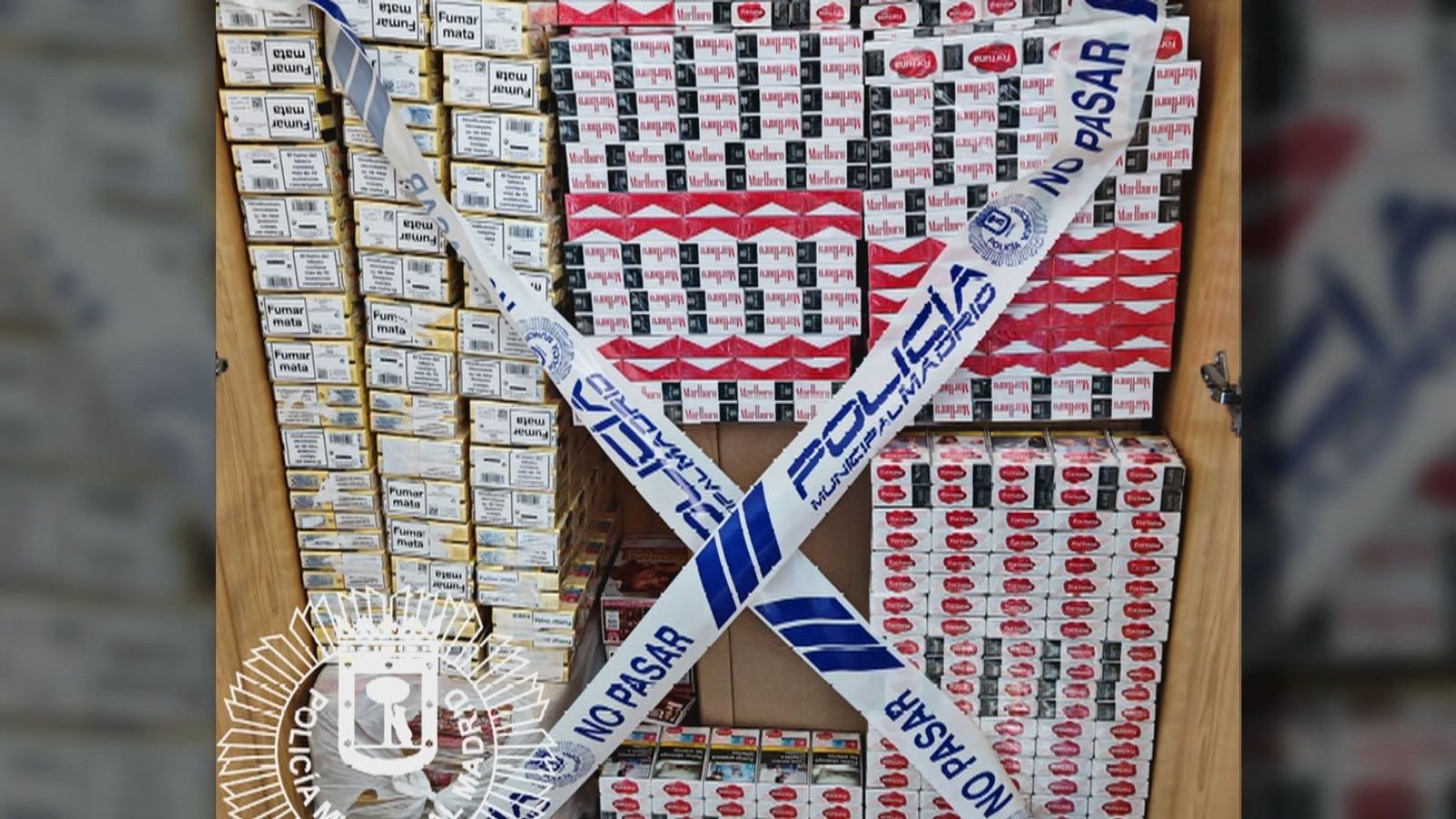 Macrorredada a la 'mafia de los mecheros', la Policía Municipal se incauta de más de 70.000 productos falsos en Usera, Carabanchel y Villaverde