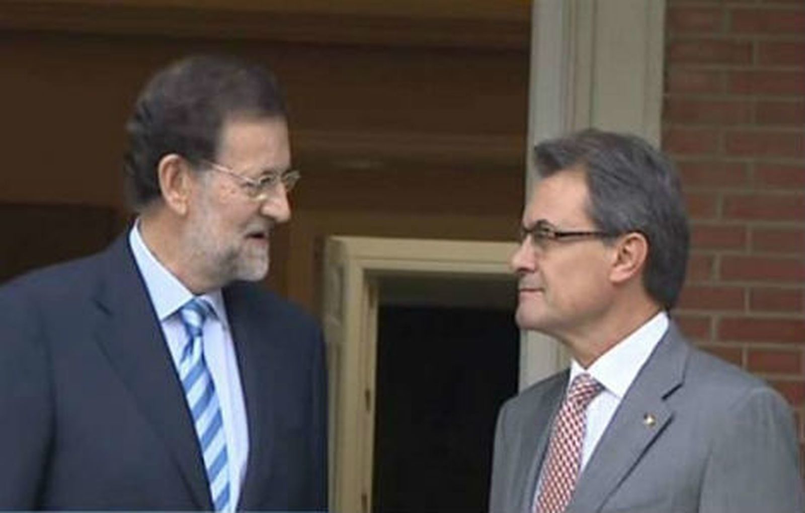 Mariano Rajoy y Artur Mas