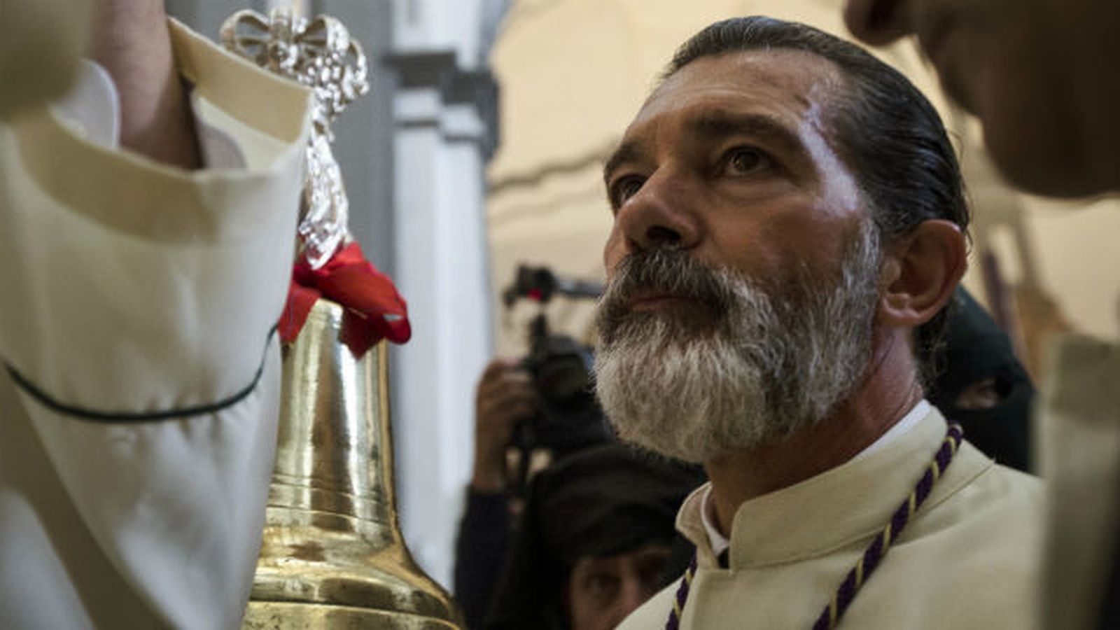 Antonio Banderas y su corazón cofrade