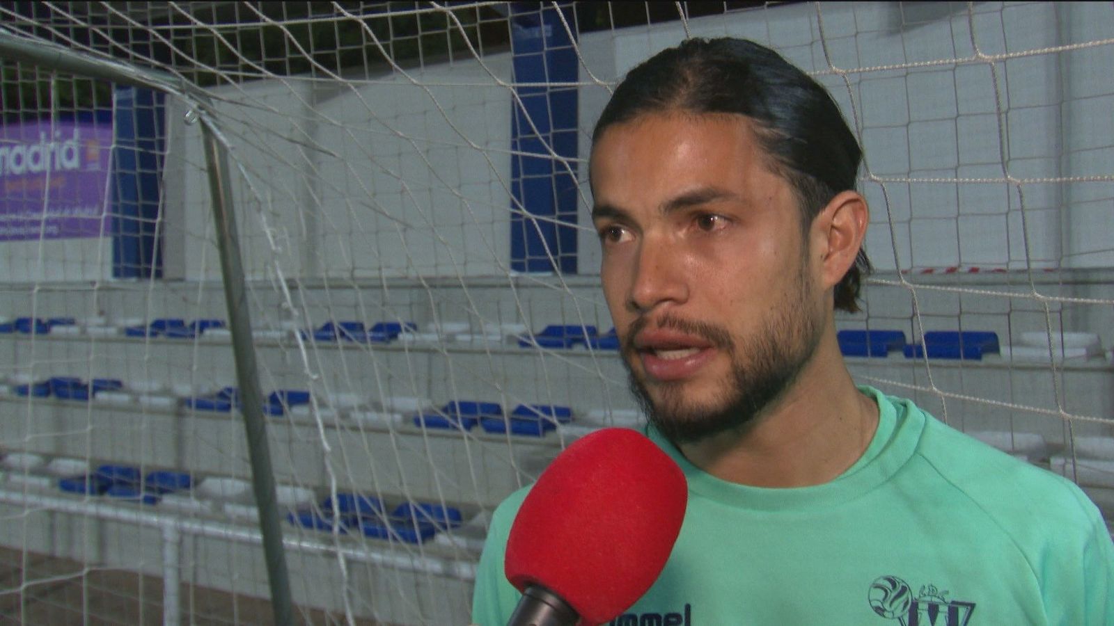 Rubén Dario, del Moscardó, ha vivido las dos caras del fútbol