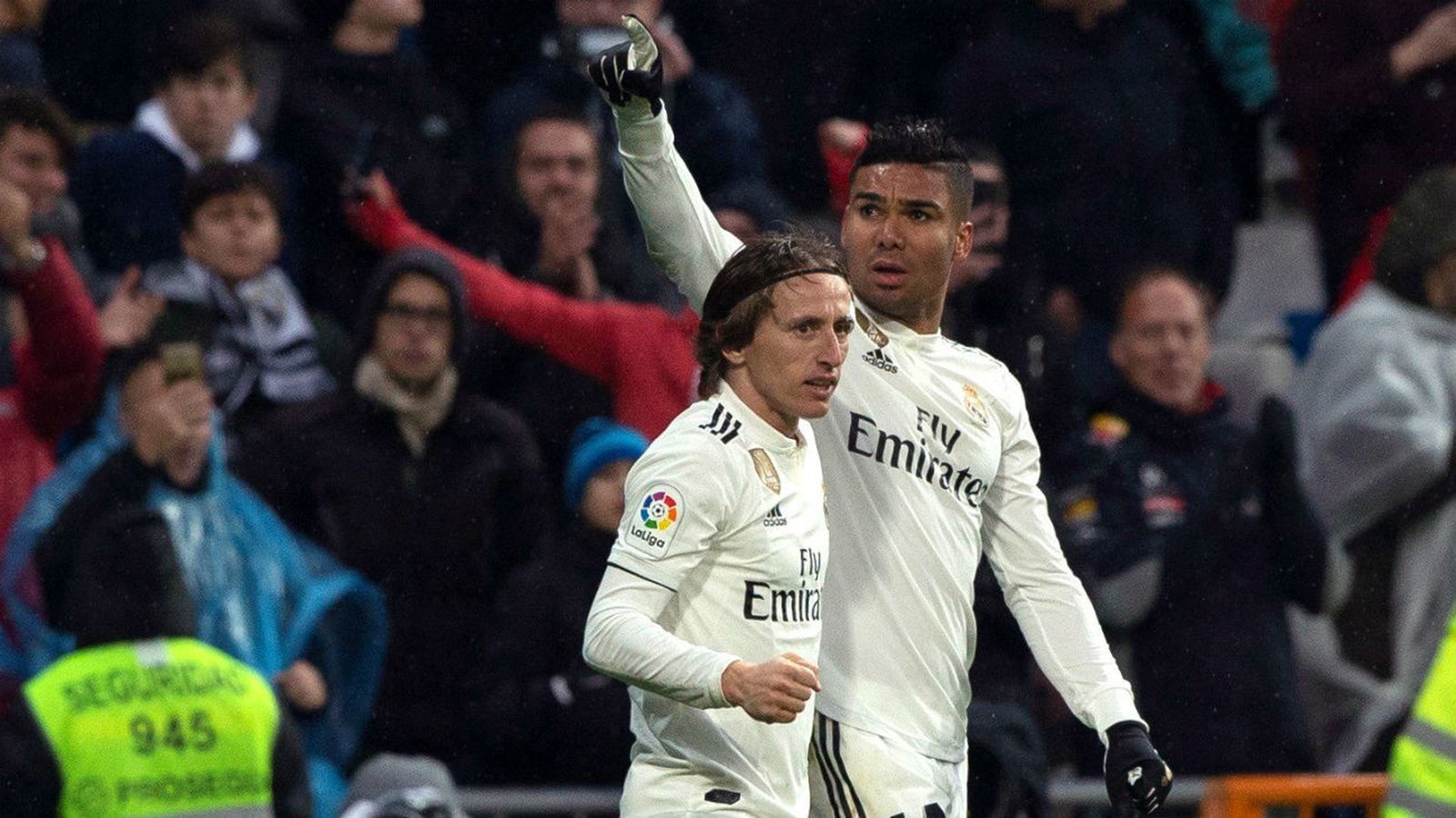 Modric y Casemiro
