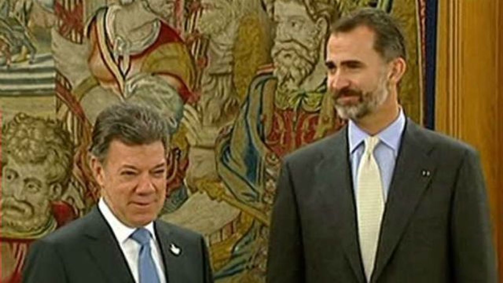España garantiza a Santos cooperación de España en proceso de paz de Colombia