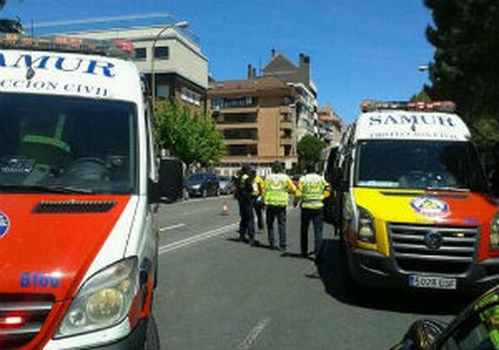 Atropello doble en calle Alcalá