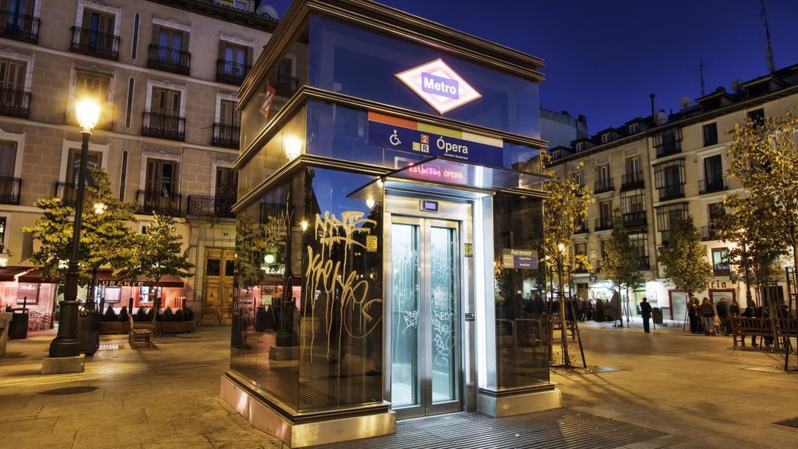 Ascensor del Metro de Madrid