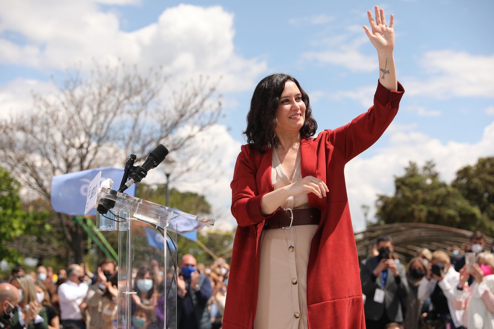 La presidenta, Isabel Díaz Ayuso
