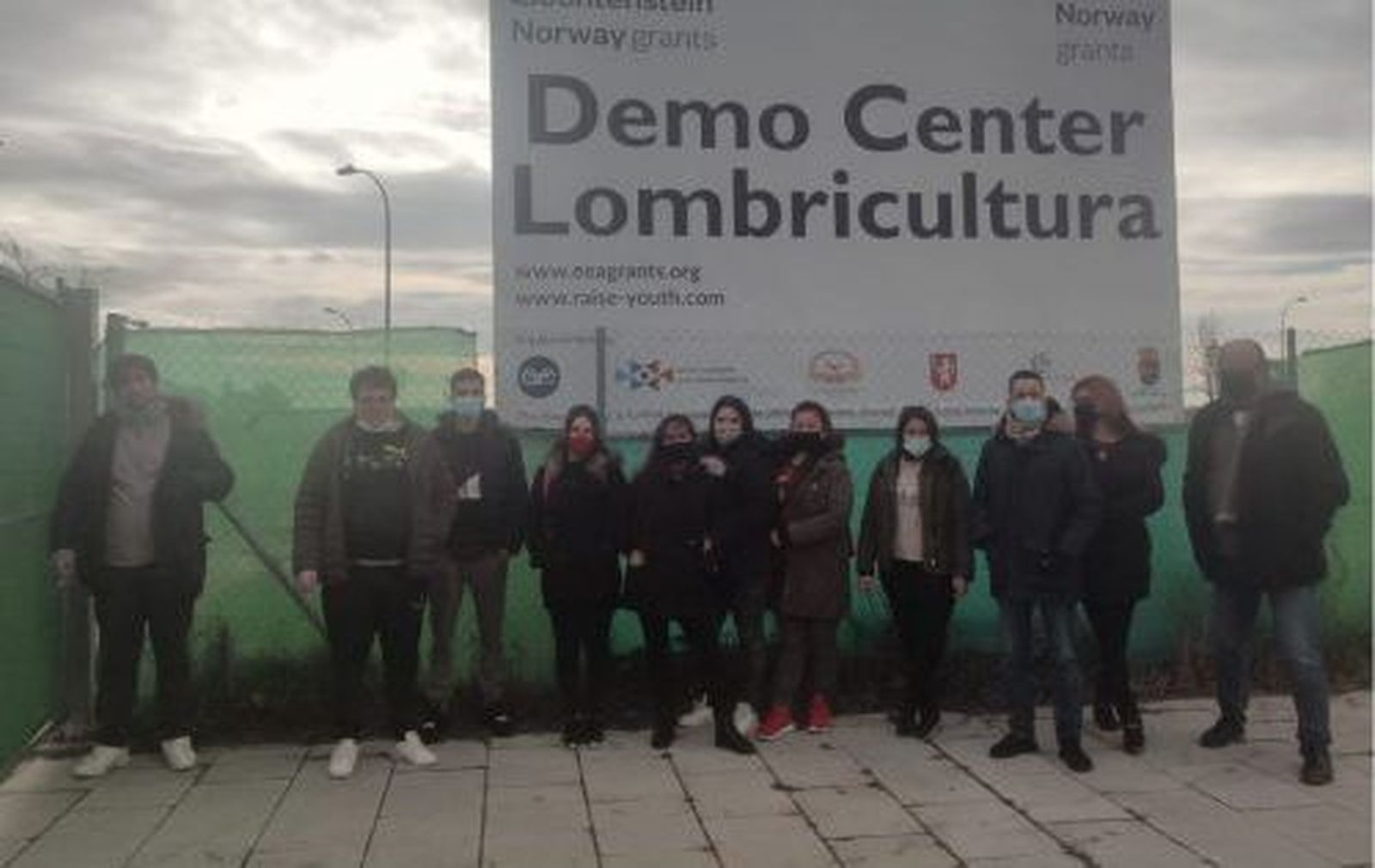 Participantes en el proyecto de lombricultura