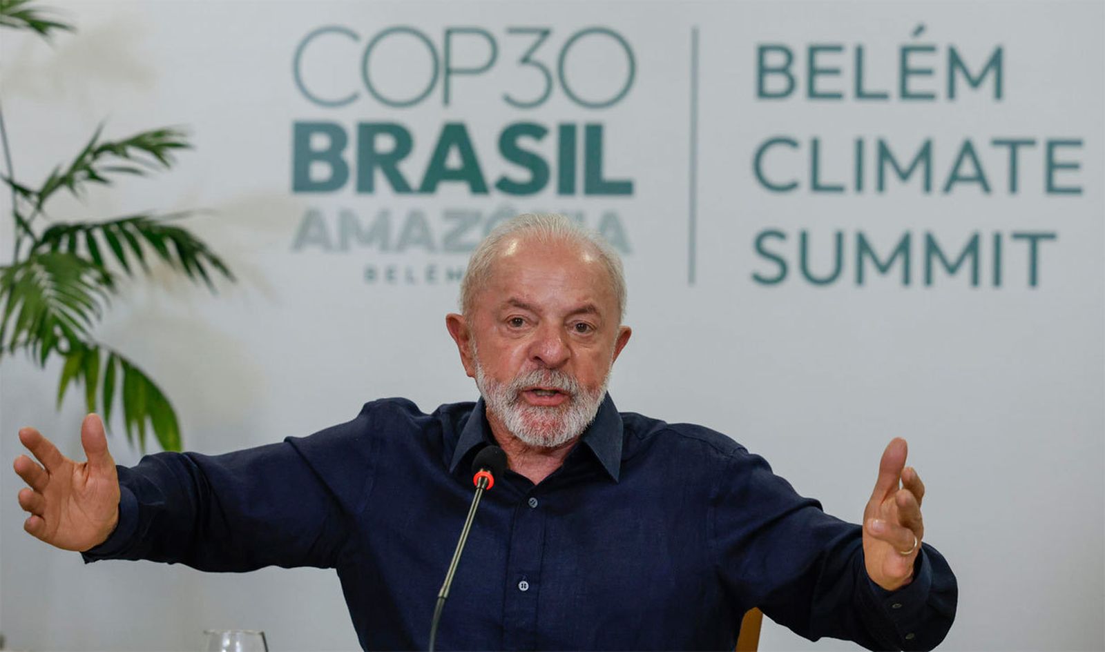 El presidente de Brasil, Luiz Inácio Lula da Silva