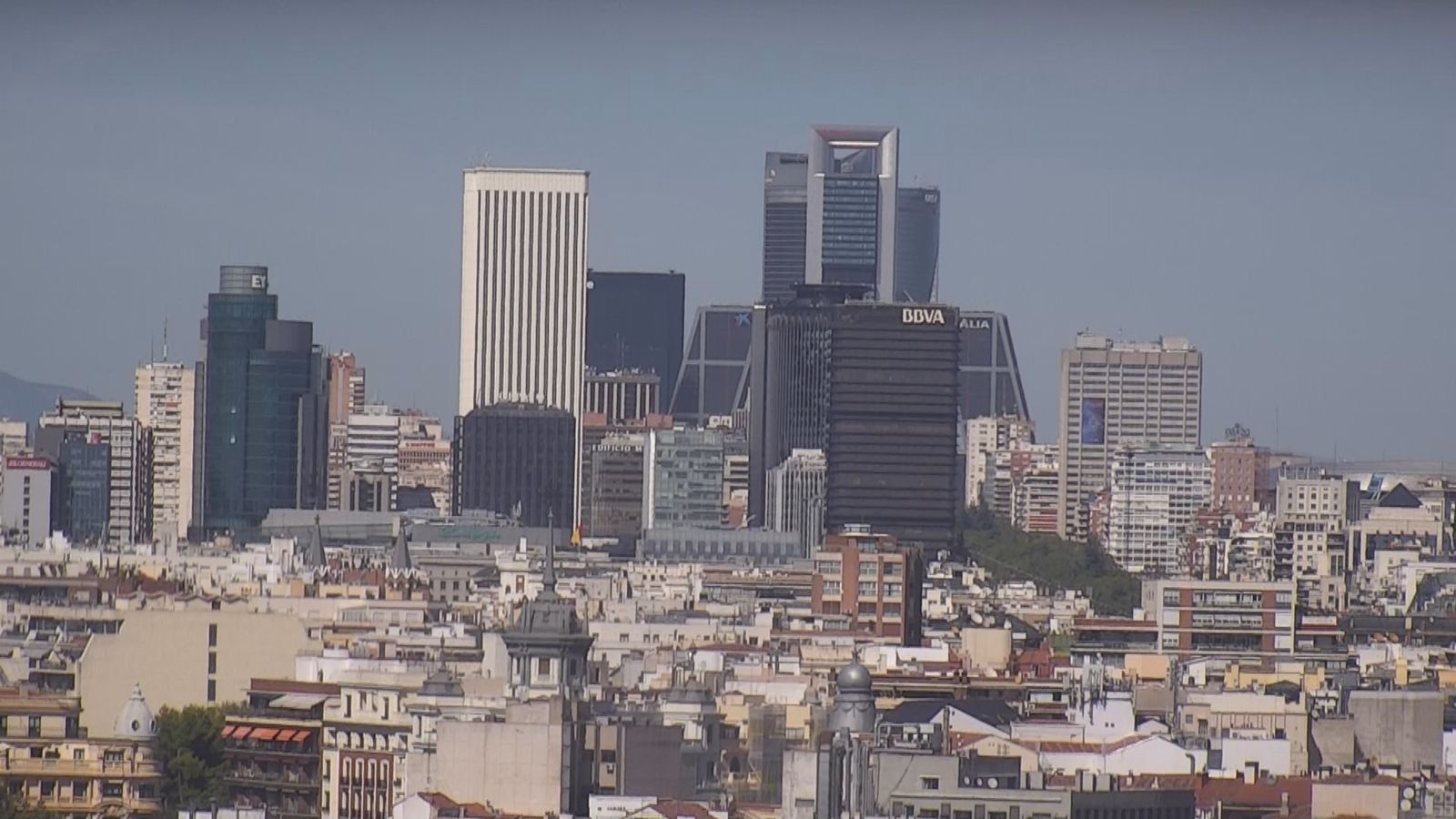cielos despejados en Madrid