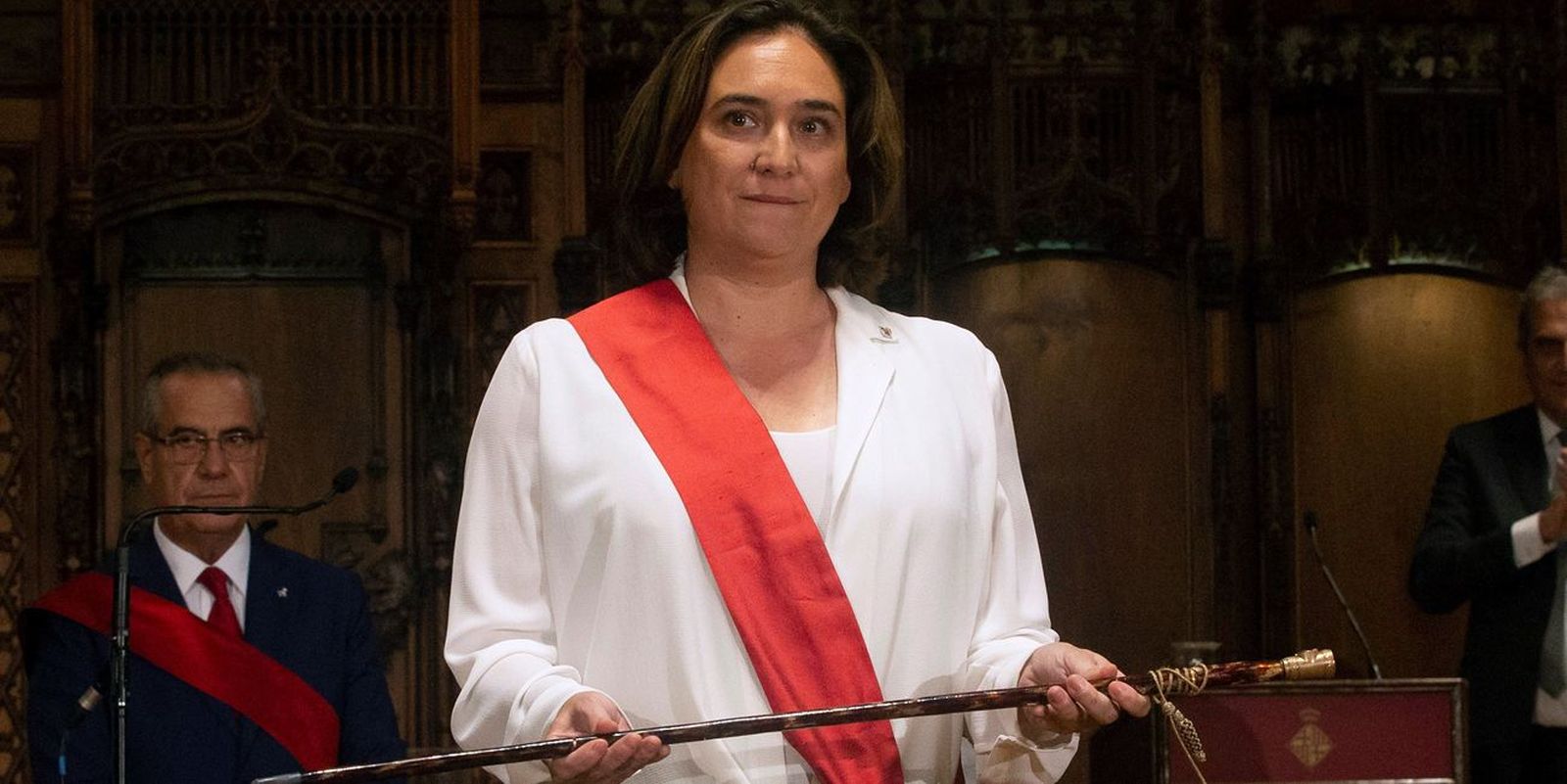 Tensión en la reelección de Colau