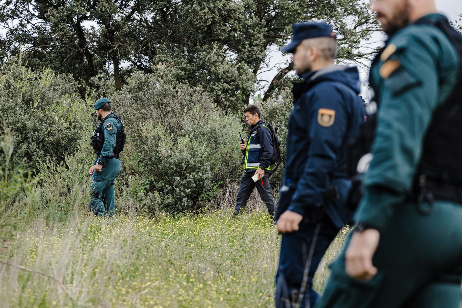 Policía Nacional y Guardias Civil