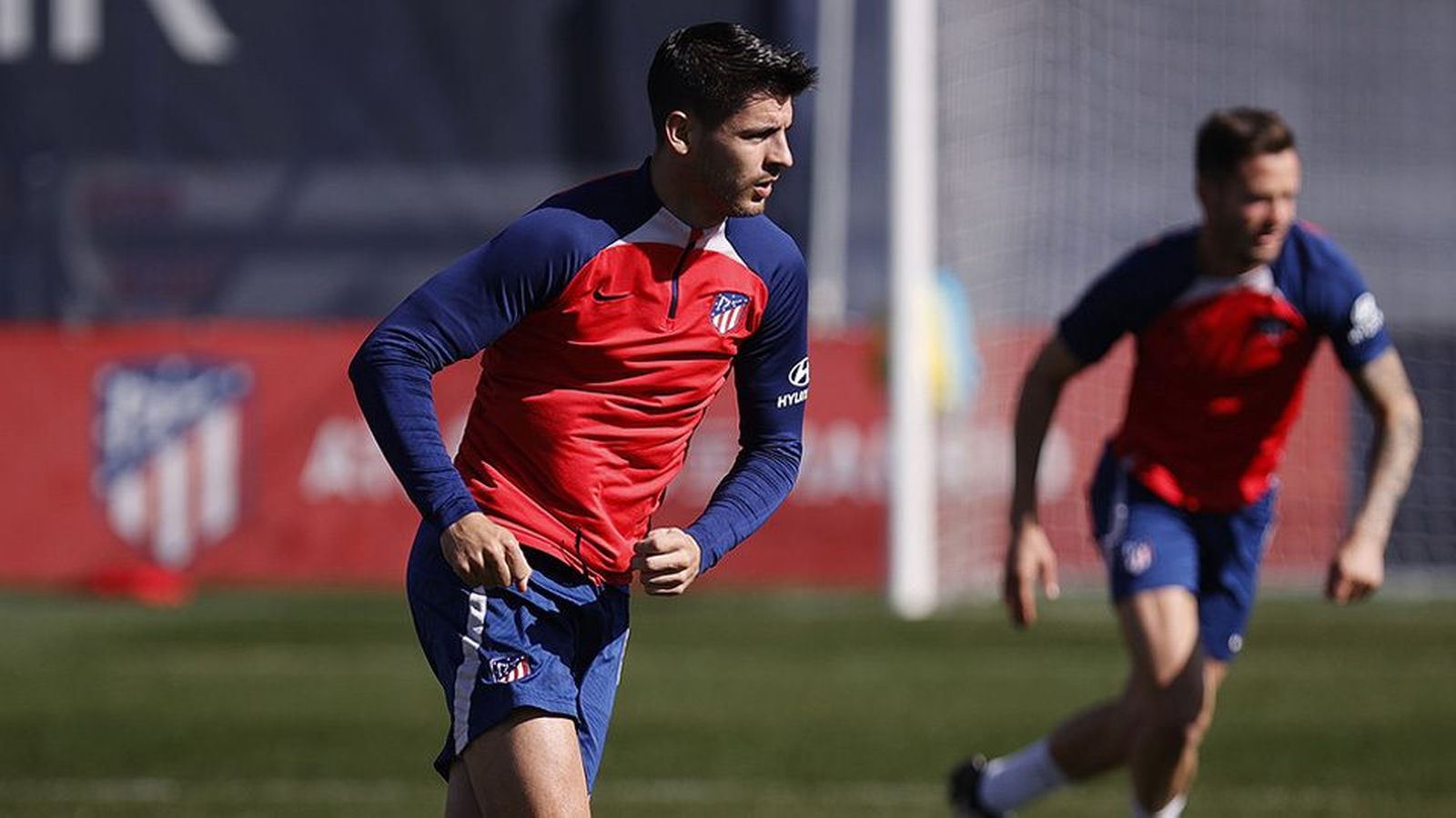 Morata, por tercera sesión con el grupo; Paulista, Memphis, Lemar y Savic, bajas