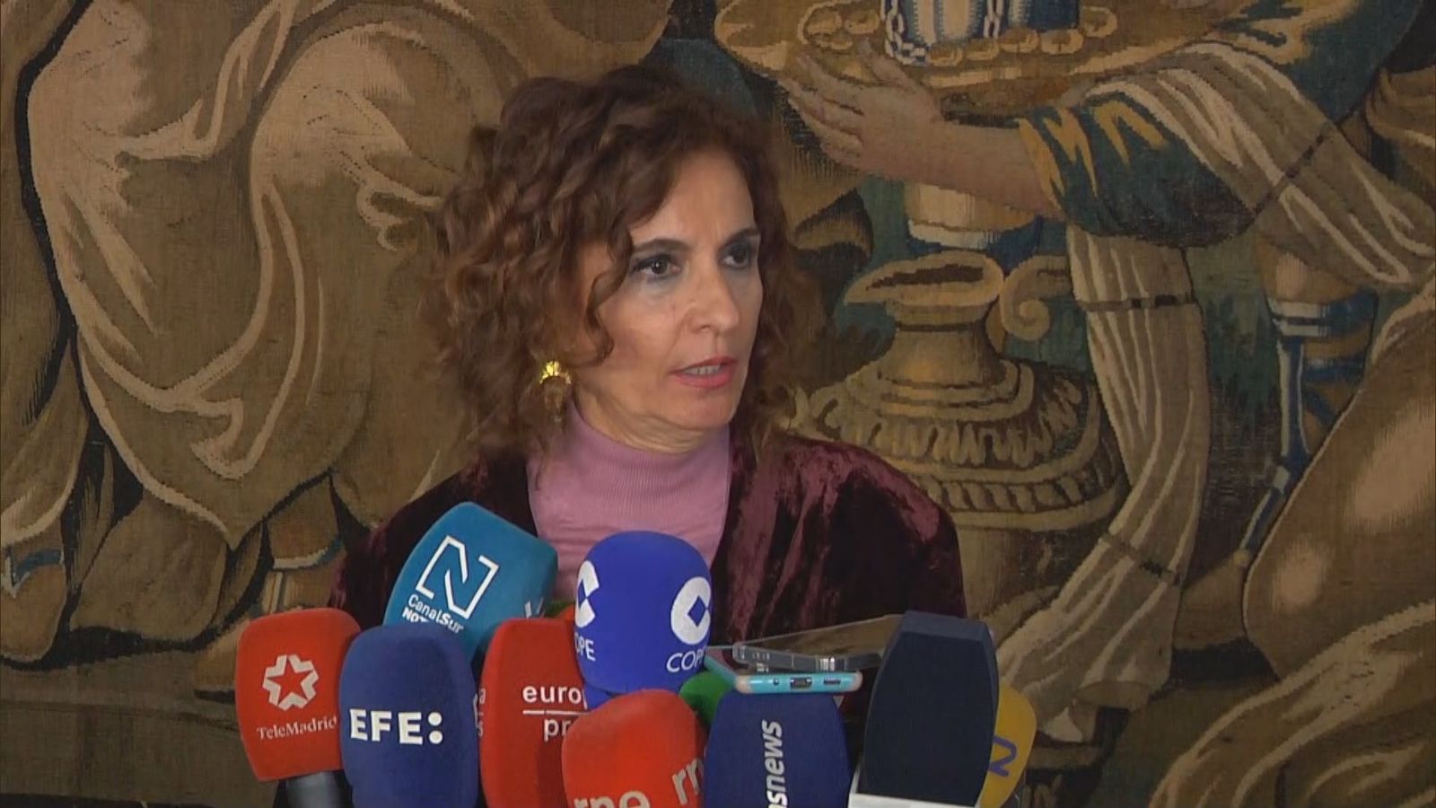 María Jesús Montero, vicepresidenta primera del Gobierno