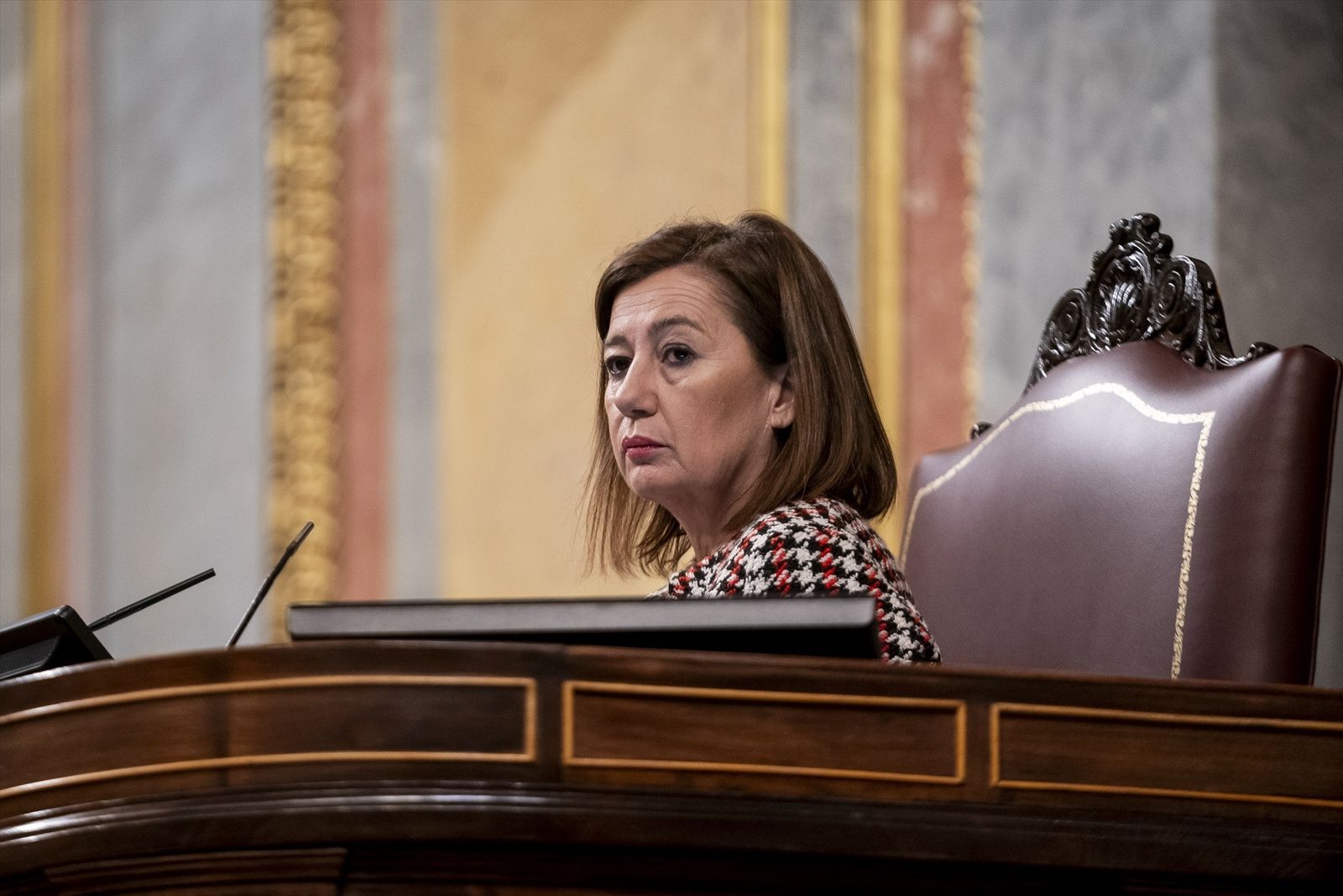 La presidenta del Congreso, Francina Armengol