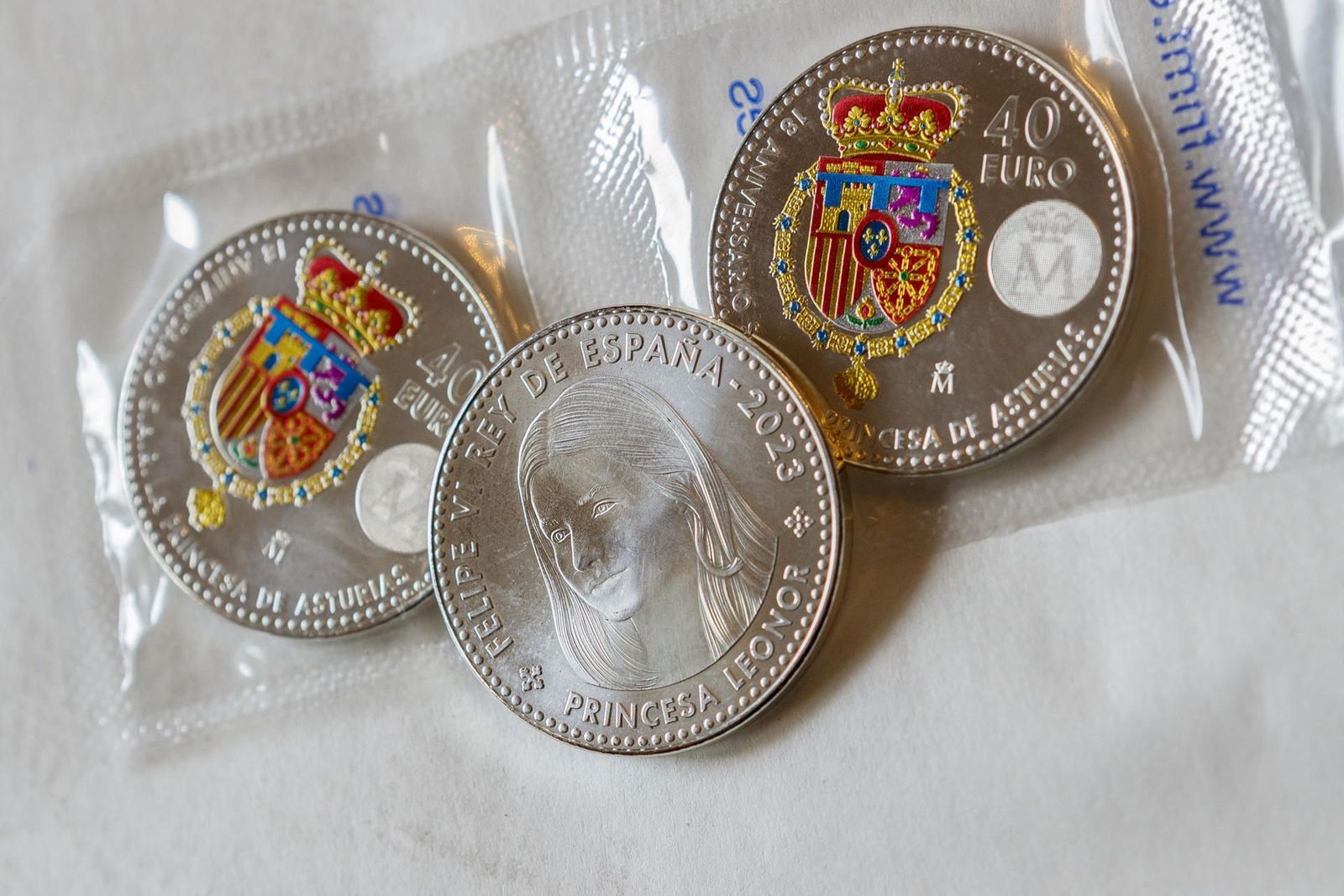 La moneda de plata de la Princesa Leonor causa furor