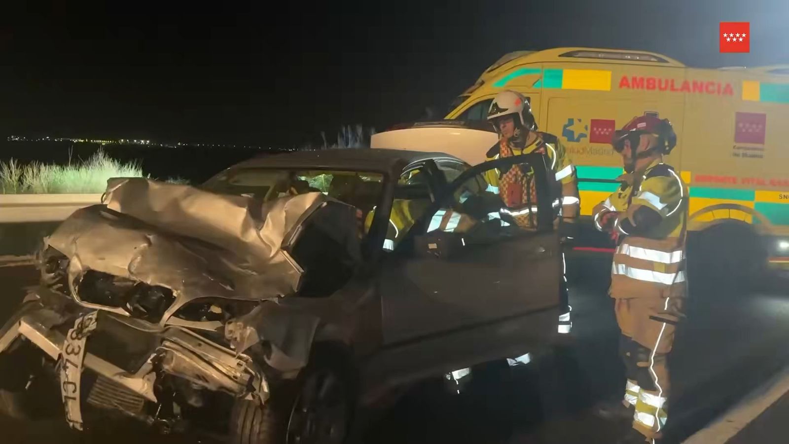 Muere un hombre de 46 años tras un choque entre dos turismos en Moraleja de Enmedio