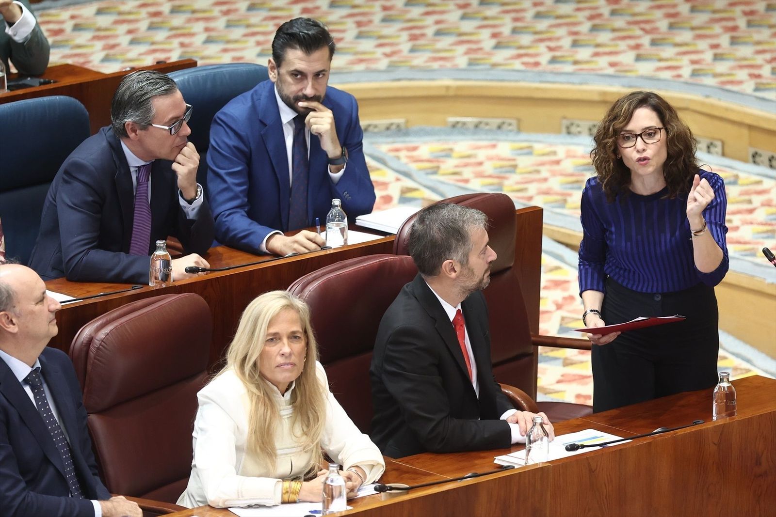 Ayuso dice que no se va a callar ante quien se manifiesta de forma "fascista" aunque tenga que ir "escoltada por la UIP"