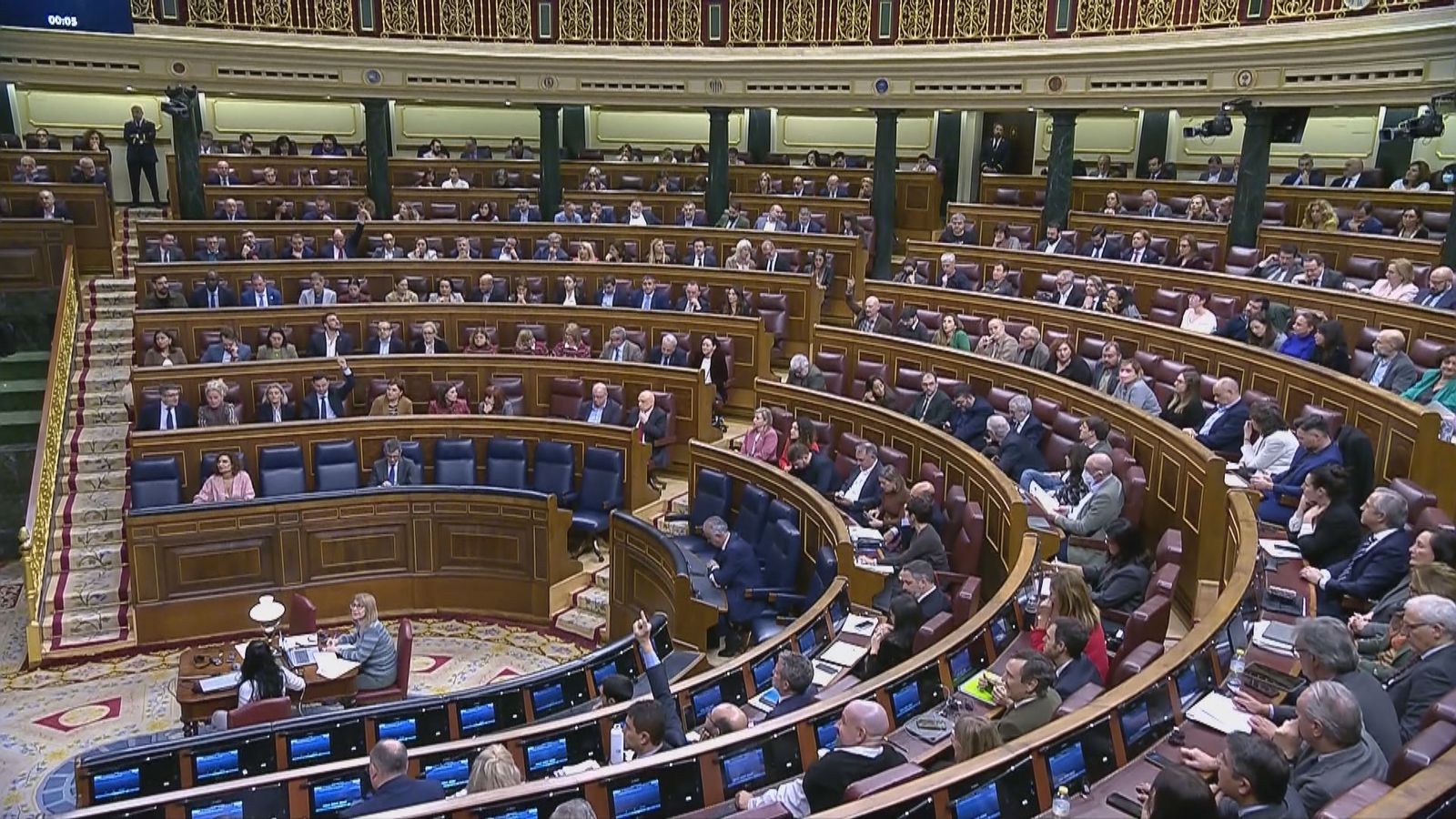 Pleno del Congreso de los Diputados