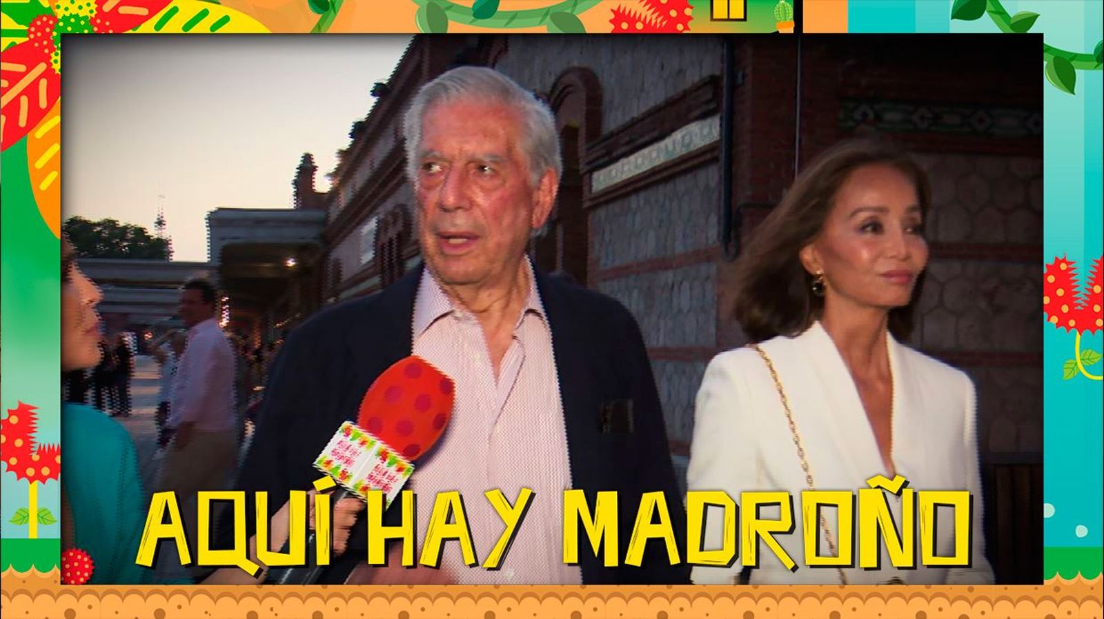 Lo que no se vio de la conexión en directo con Mario Vargas Llosa e Isabel Preysler
