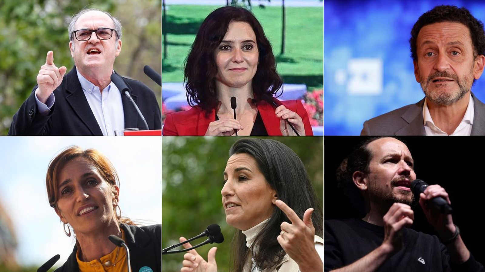 Así han cerrado los partidos madrileños la campaña electoral del 4M