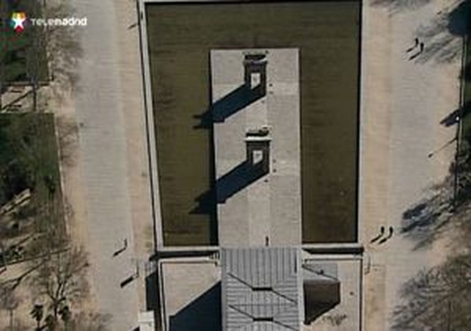Pintadas en el templo de Debod