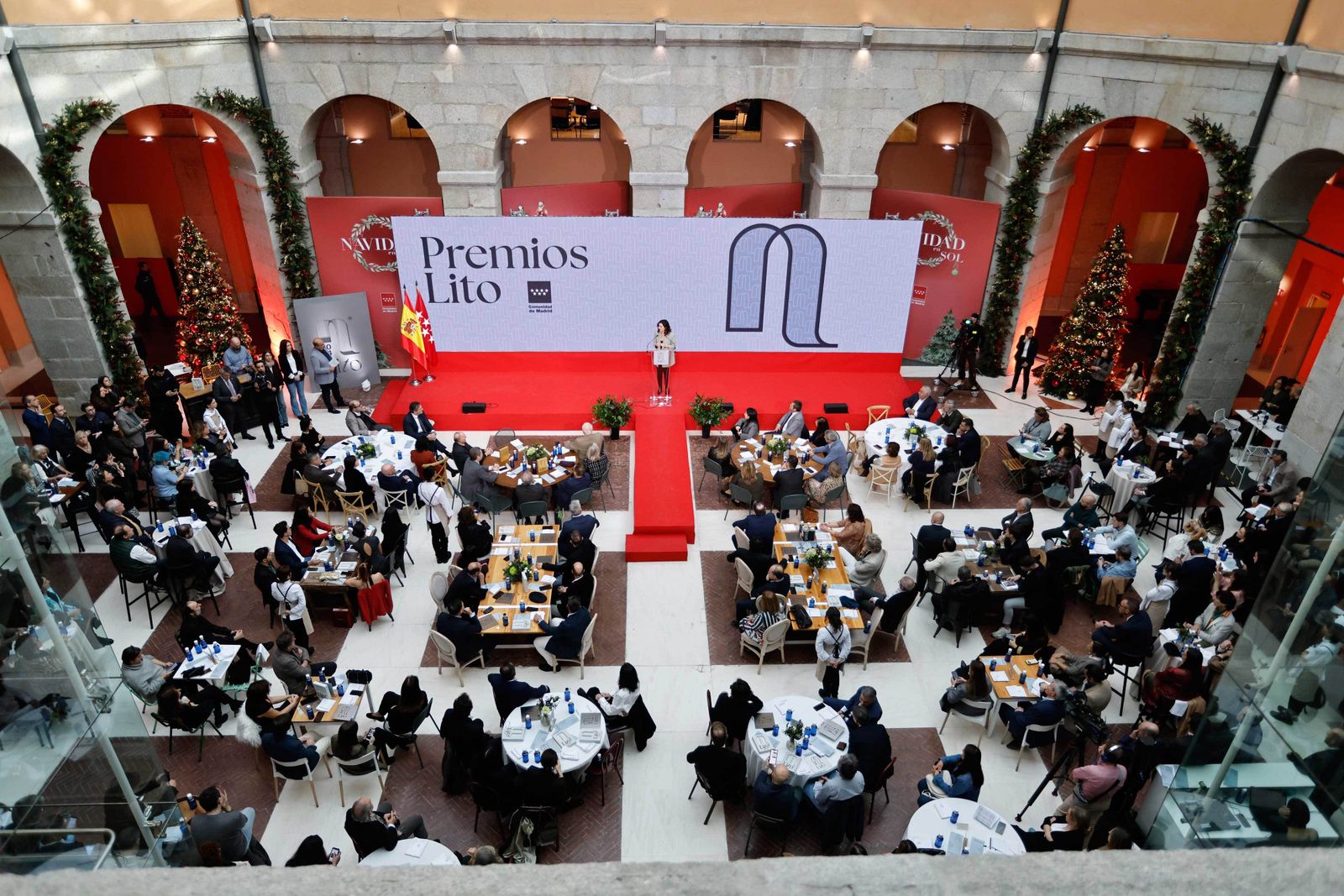 Imagen de la gala de entrega de los premios LITO 2024