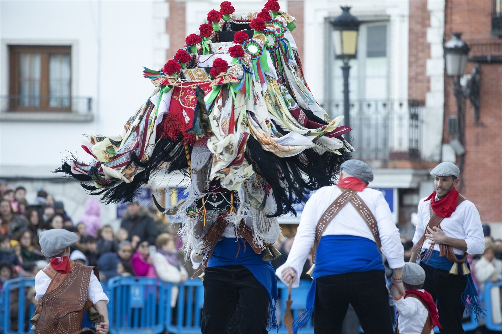 Una de las vaquillas de Colmenar Viejo