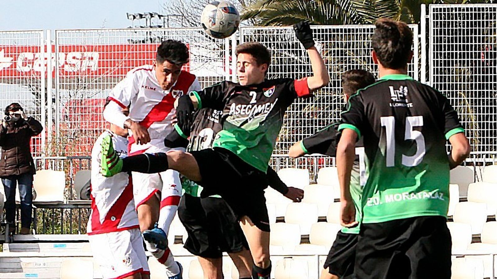 Rayo Vallecano y ED Moratala juvenil