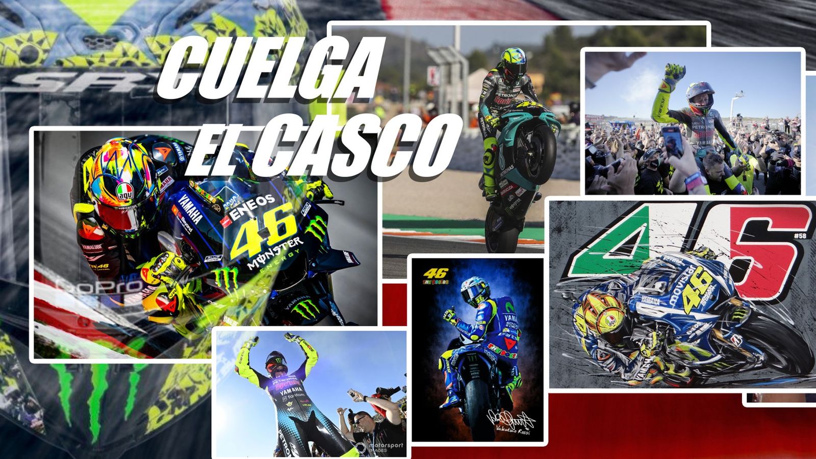 Valentino Rossi, el adiós de una leyenda