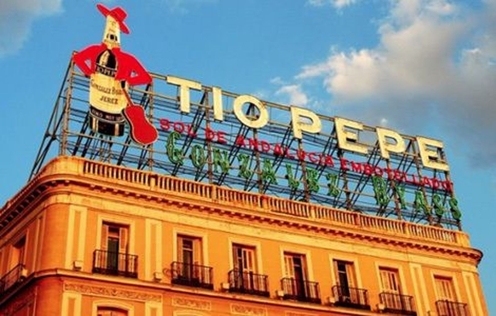 Vuelve el cartel de Tío Pepe