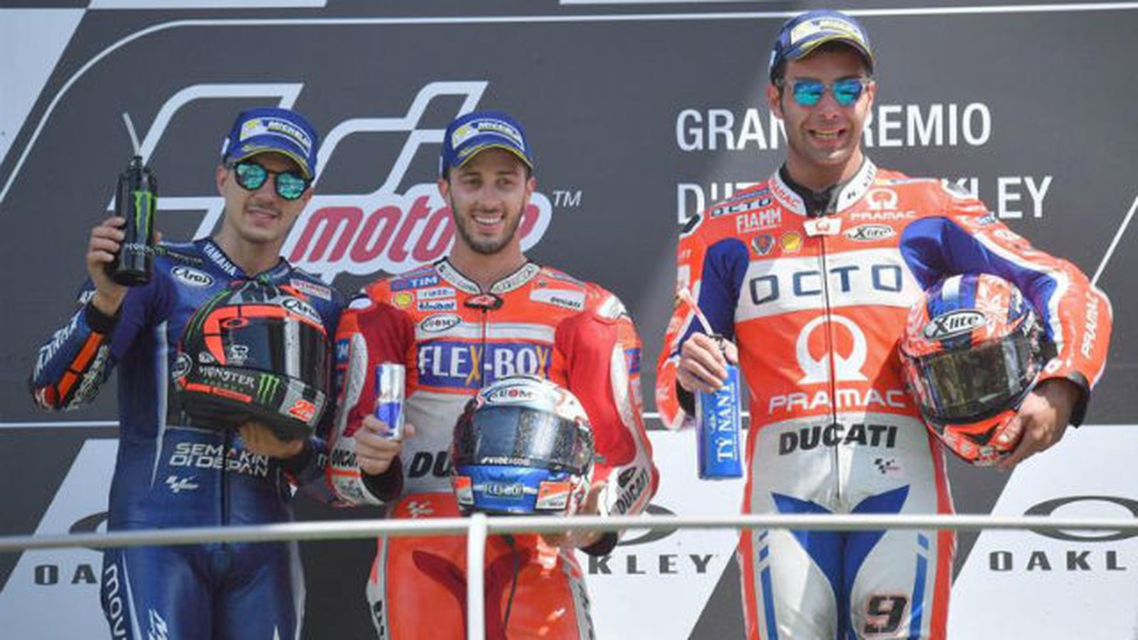 Podio GP Italia