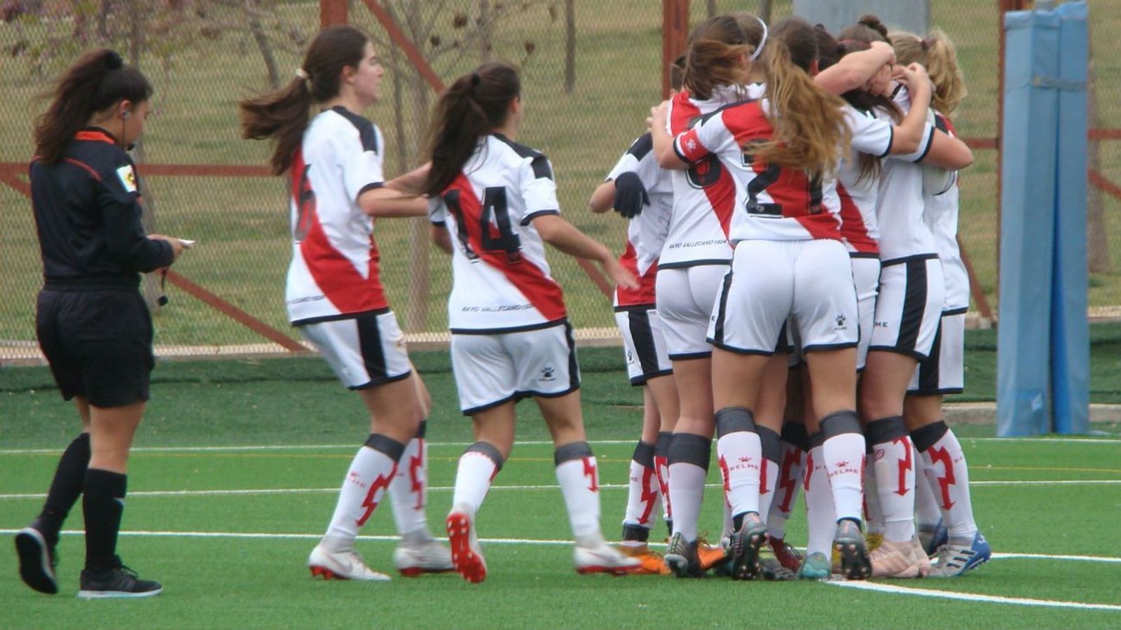 Gol Lucía, de la Fundación Rayo Vallecano, al CD Samper (1-0)