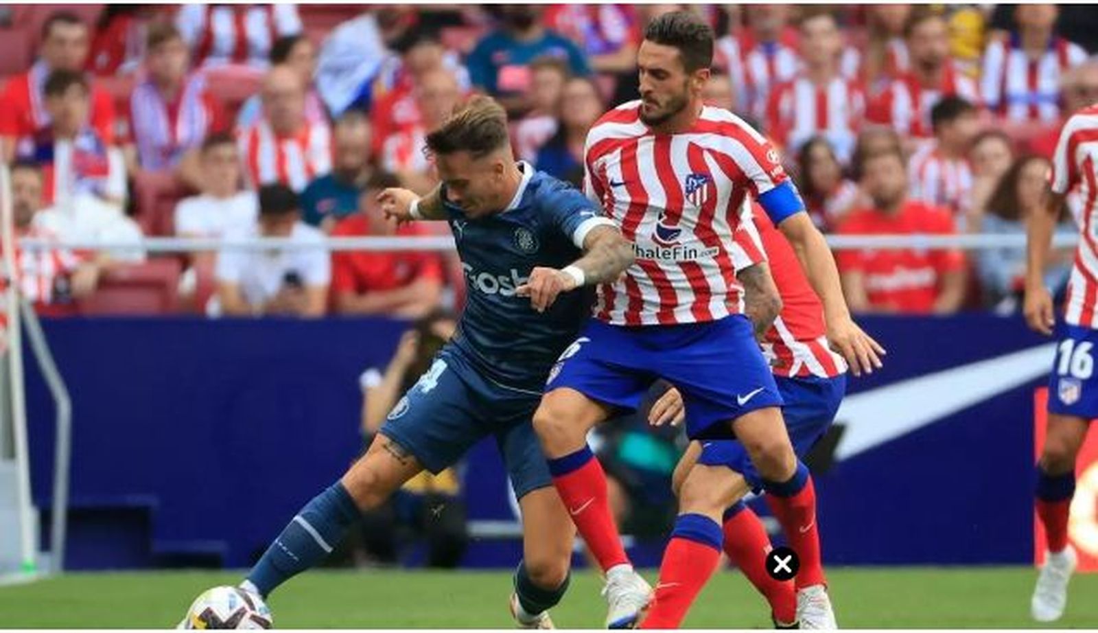 Koke ante Aleix García