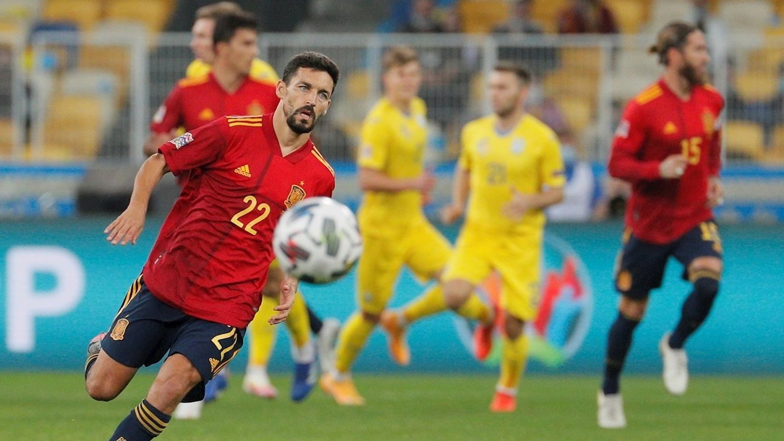 Navas ante Ucrania